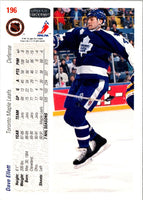 1991 Upper Deck Dave Ellett #196