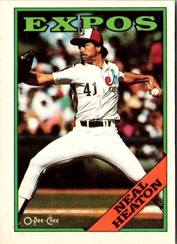 1988 O-Pee-Chee Neal Heaton #354