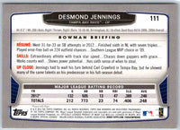 2014 Bowman Desmond Jennings #111