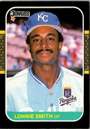 1987 Donruss Lonnie Smith