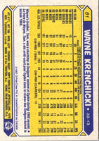 1987 O-Pee-Chee Wayne Krenchicki #81