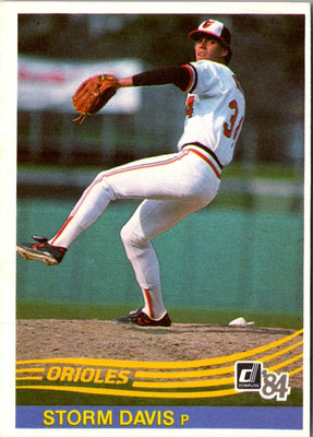 1984 Donruss Storm Davis #585