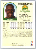 1989 NBA Hoops Xavier McDaniel #70