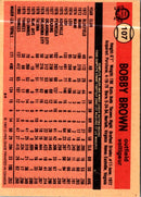 1981 O-Pee-Chee Bobby Brown