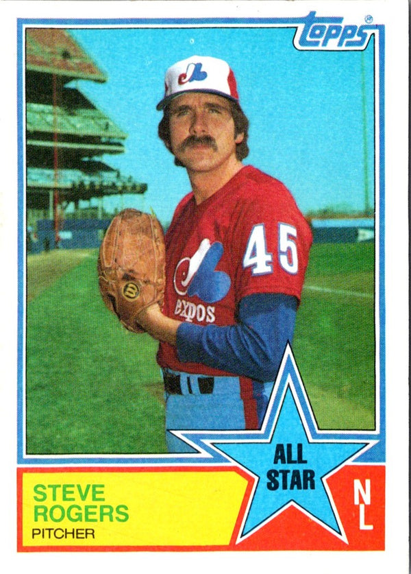 1983 Topps Steve Rogers #405