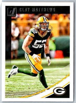 2018 Donruss Clay Matthews #107