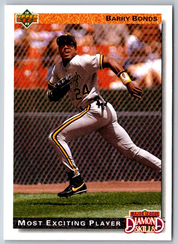 1992 Upper Deck Barry Bonds #721