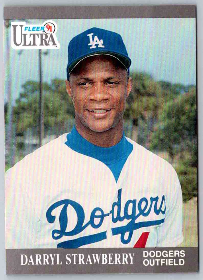 1991 Fleer Darryl Strawberry