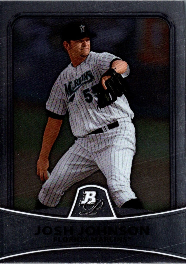 2010 Bowman Platinum Josh Johnson