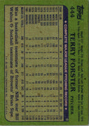 1982 Topps Terry Forster