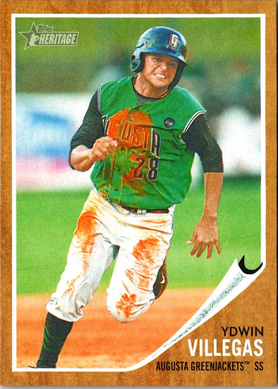 2011 Topps Heritage Minor League Ydwin Villegas #146