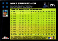 2007 Topps Chrome Mike Sweeney #245