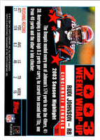 2004 Topps Rudi Johnson #305