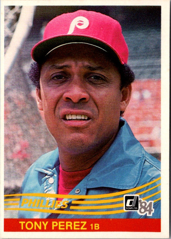 1984 Donruss Tony Perez #503