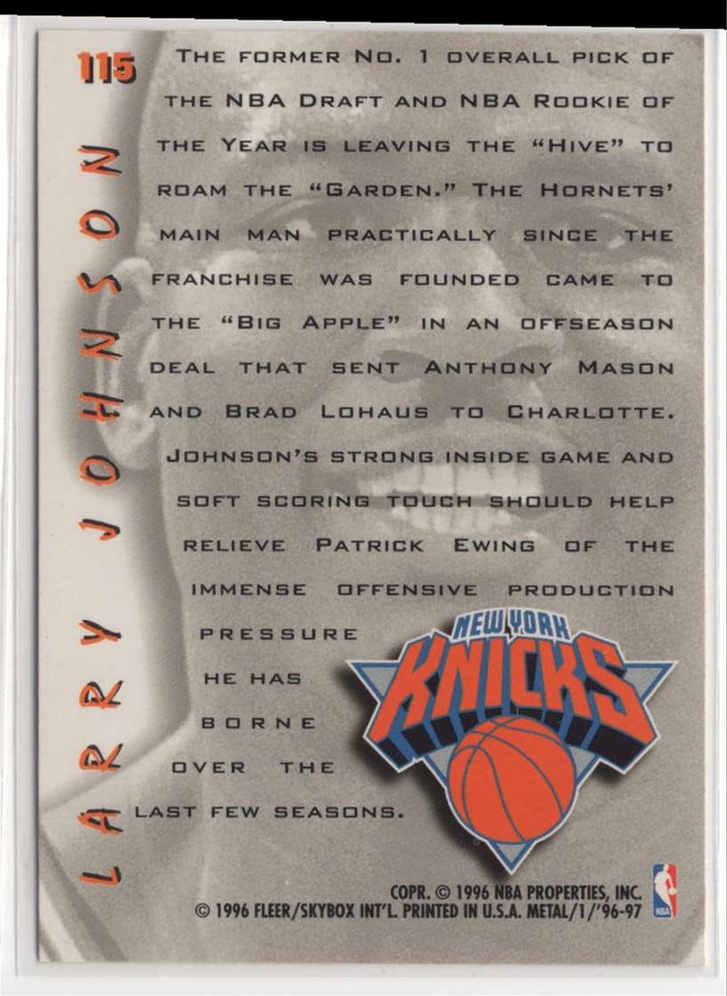 1996 Fleer Johnson