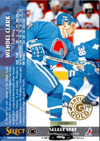 1994 Select Wendel Clark #20