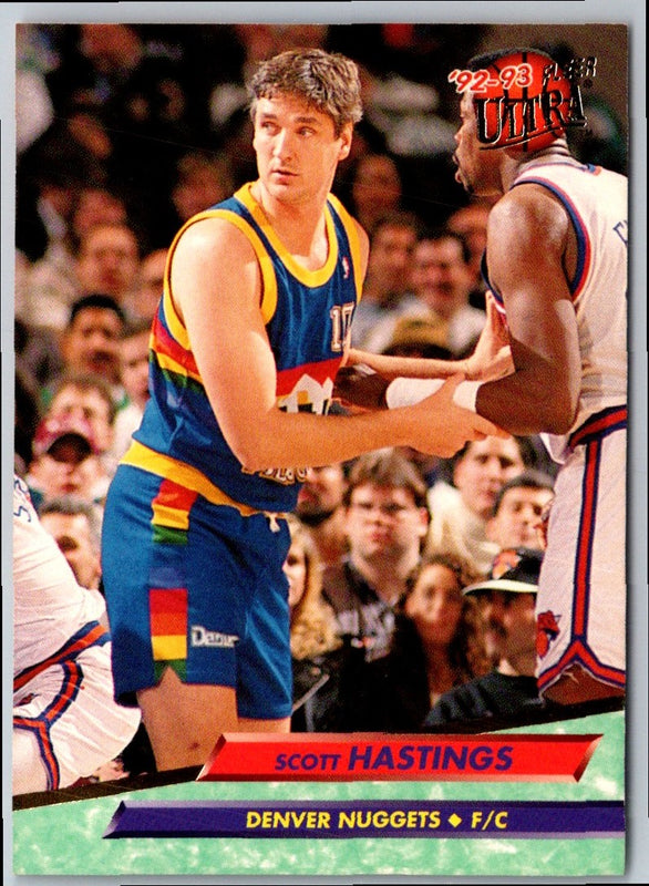 1992 Ultra Scott Hastings #252