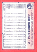 1991 Topps Traded John Candelaria