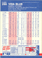 1987 Fleer Vida Blue #266