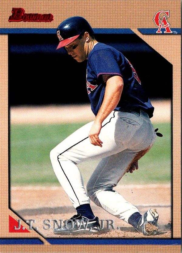 1996 Bowman J.T. Snow #16