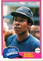 1981 O-Pee-Chee Bobby Brown #107