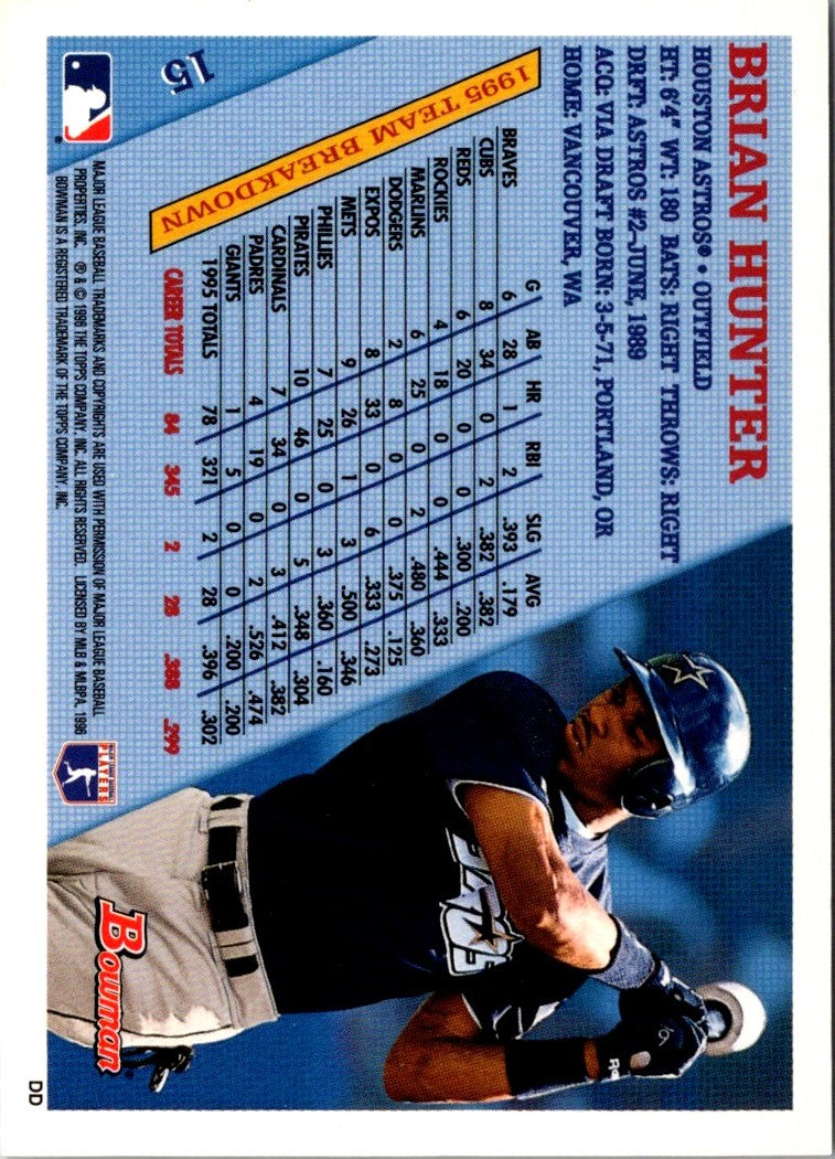 1996 Bowman Brian Hunter