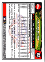 2008 Topps Opening Day Adam Dunn #153
