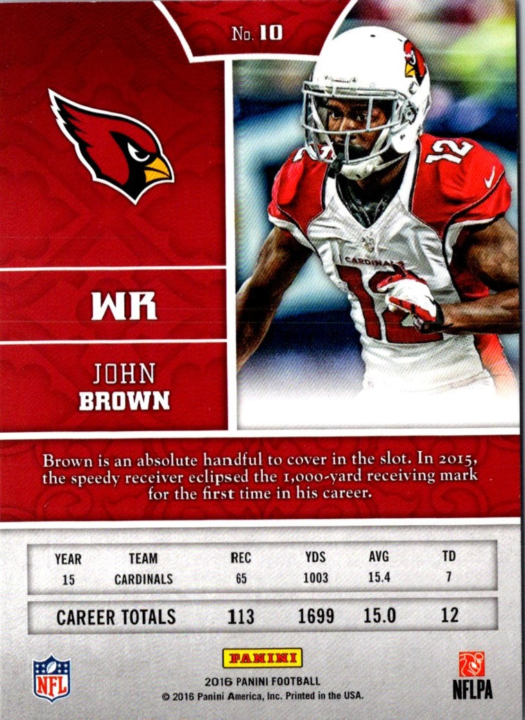 2016 Panini John Brown