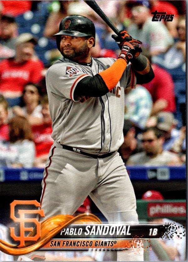 2018 Topps Update Pablo Sandoval #US24