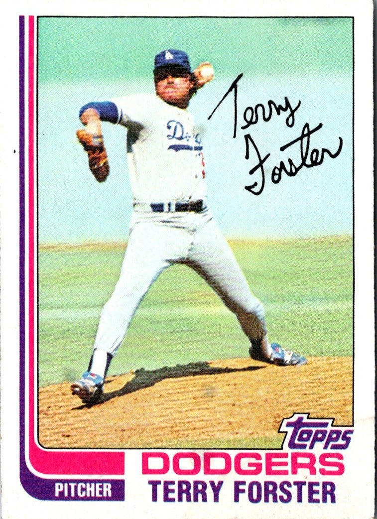 1982 Topps Terry Forster