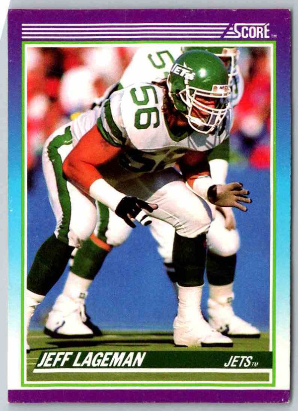 1990 Score Jeff Lageman #140