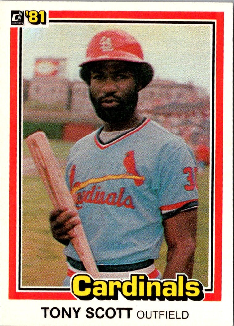 1981 Donruss Tony Scott