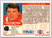 1989 NFL Proset Trace Armstrong #487