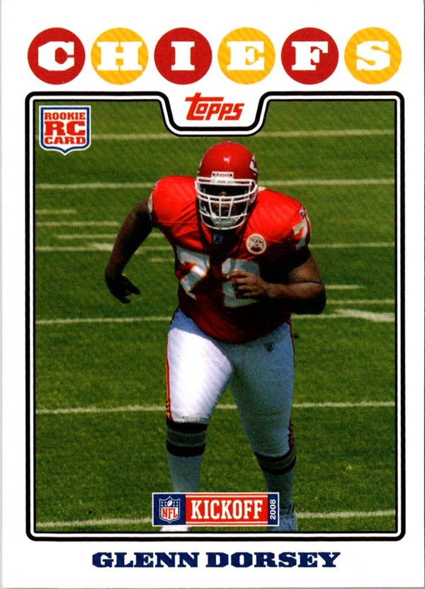 2008 Topps Kickoff Glenn Dorsey #212 Rookie