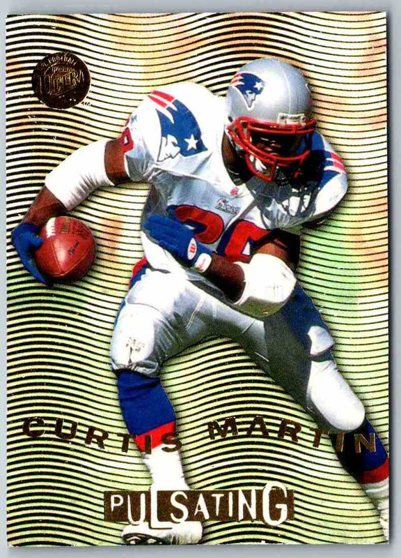 1991 Fleer Ultra Curtis Martin #4 OF 10