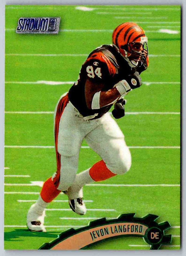 1997 Topps Stadium Club Football Jevon Langford #323