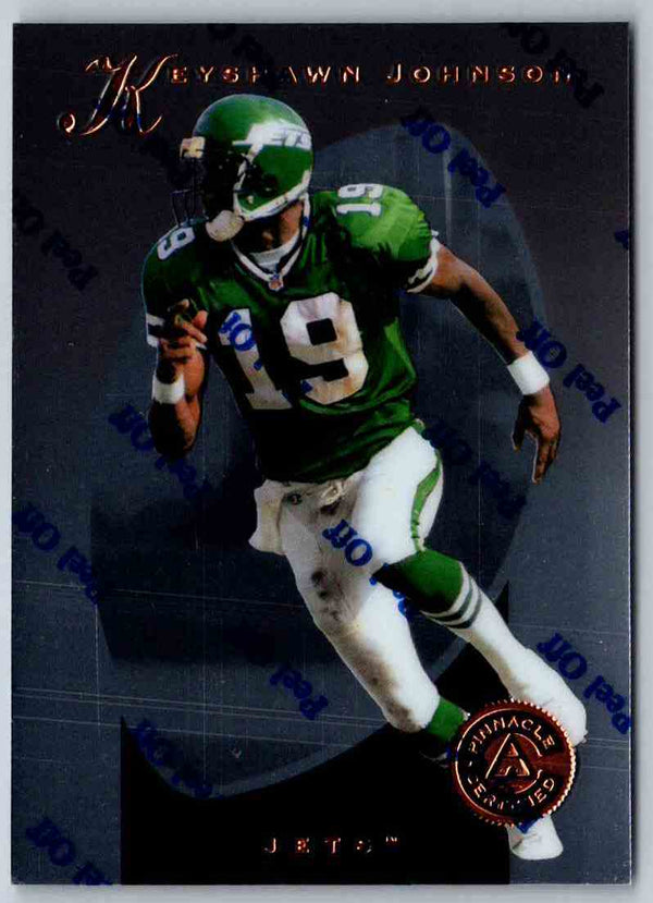 1997 Pinnacle Certified NFL Keyshawn Johnson #22
