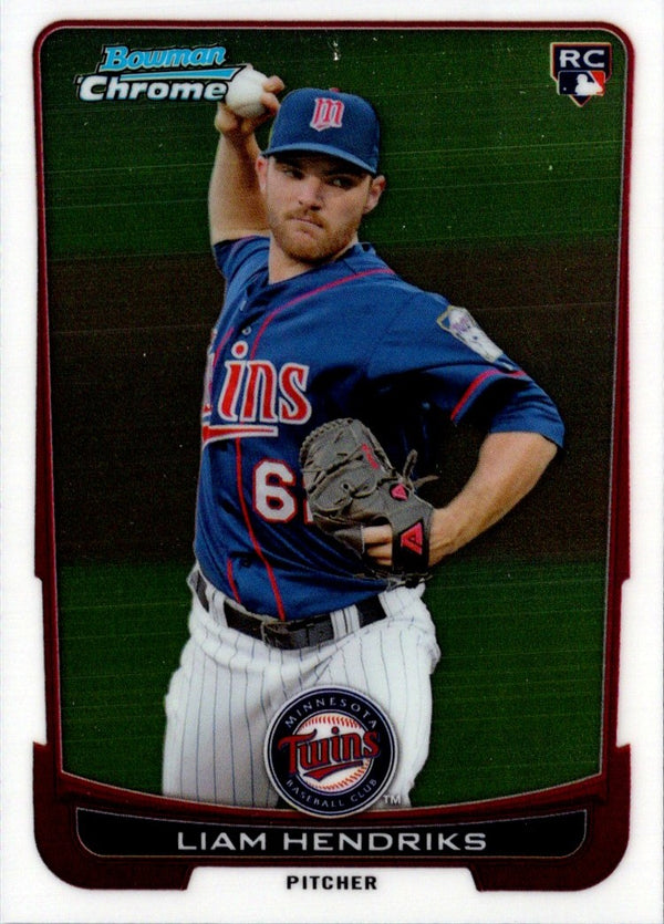 2012 Bowman Draft Picks & Prospects Chrome Liam Hendriks #19