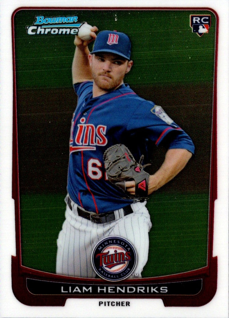 2012 Bowman Draft Picks & Prospects Chrome Liam Hendriks