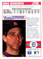 1988 Score Young Superstars I Mike Henneman #15