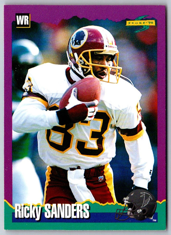 1994 Score Ricky Sanders #38