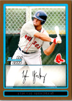 2009 Bowman Prospects Gold Tyler Yockey #BP26