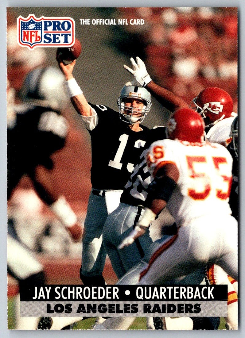 1991 Pro Set Jay Schroeder