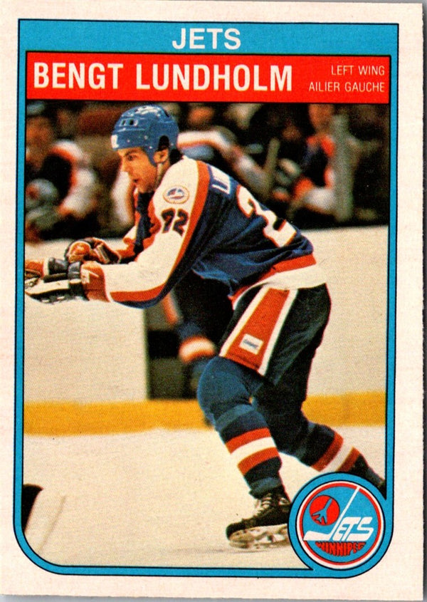 1982 O-Pee-Chee Bengt Lundholm #385 Rookie