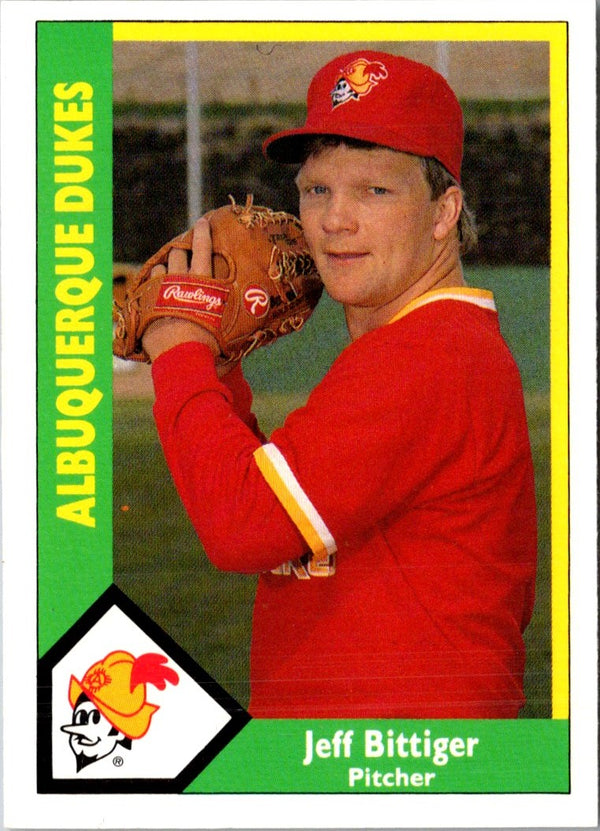 1990 CMC Albuquerque Dukes Jeff Bittiger #2