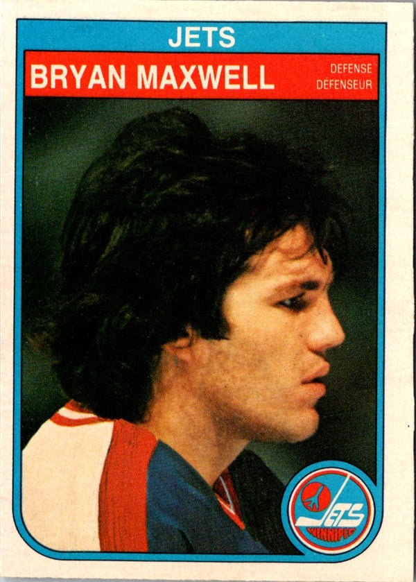 1982 O-Pee-Chee Bryan Maxwell #387