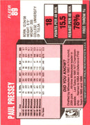1989 Fleer Paul Pressey