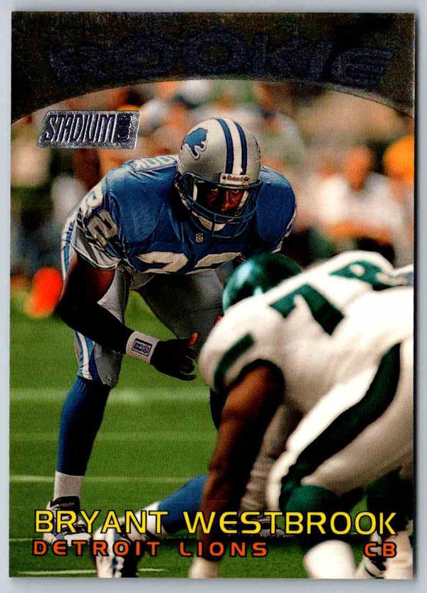 1997 Topps Stadium Club Football Bryant Westbrook #163
