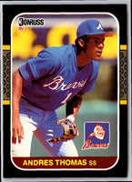 1986 Donruss The Rookies Andres Thomas #10