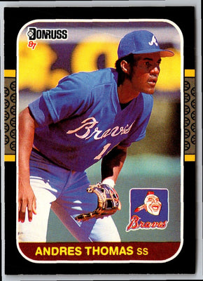 1986 Donruss The Rookies Andres Thomas #10